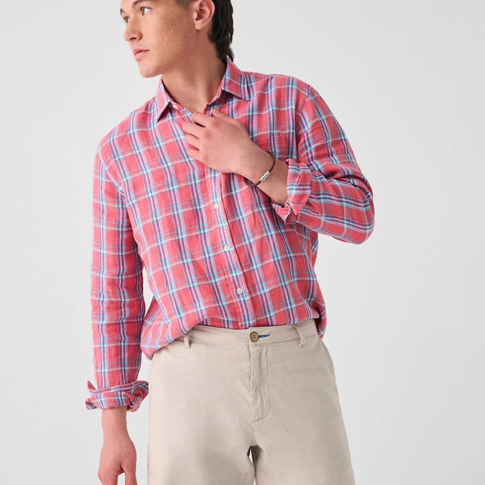 Faherty • Laguna Linen Long Sleeve Shirt